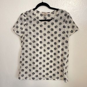 Loft: Polka dot blouse